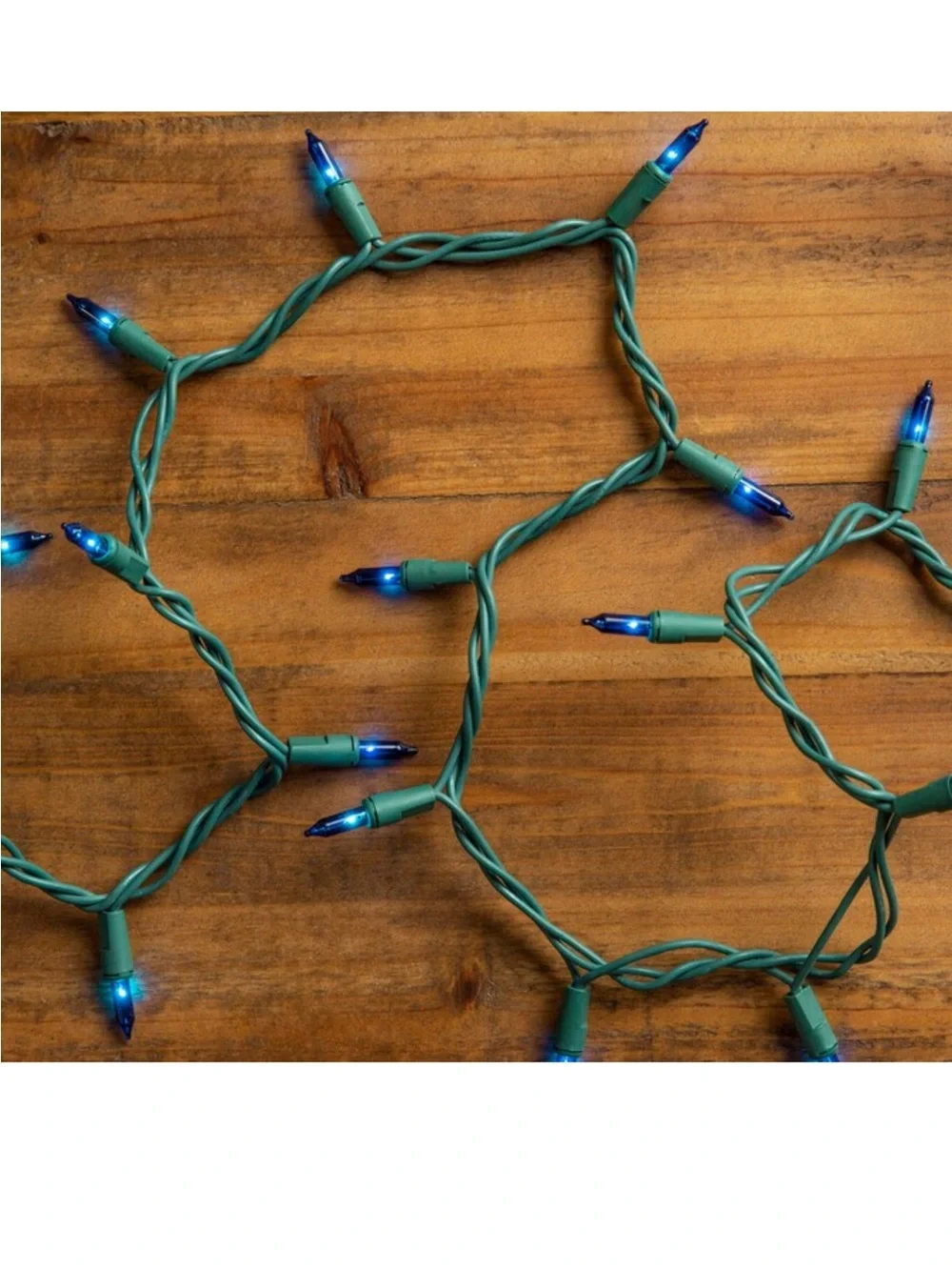 Set-3 💡100-count each 🕯️20.6-ft String-A-Long Multi-Color -Blue & Purple